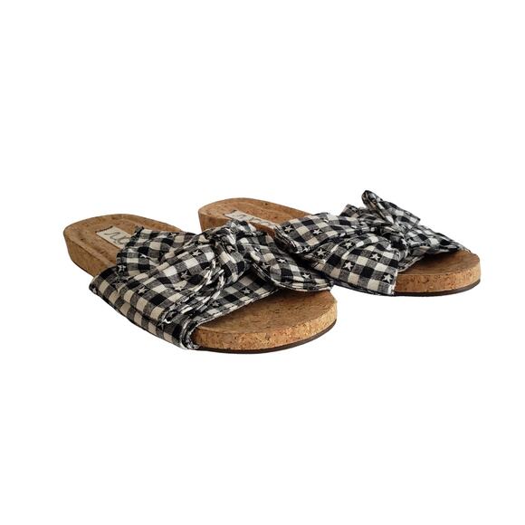 Sugar Xenonc Womens Bow Slip On Flat Sandals Size 8.5 - Picture 1 of 8